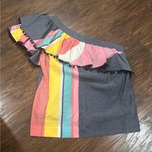 Trina Turk Women's One Arm Top Size S